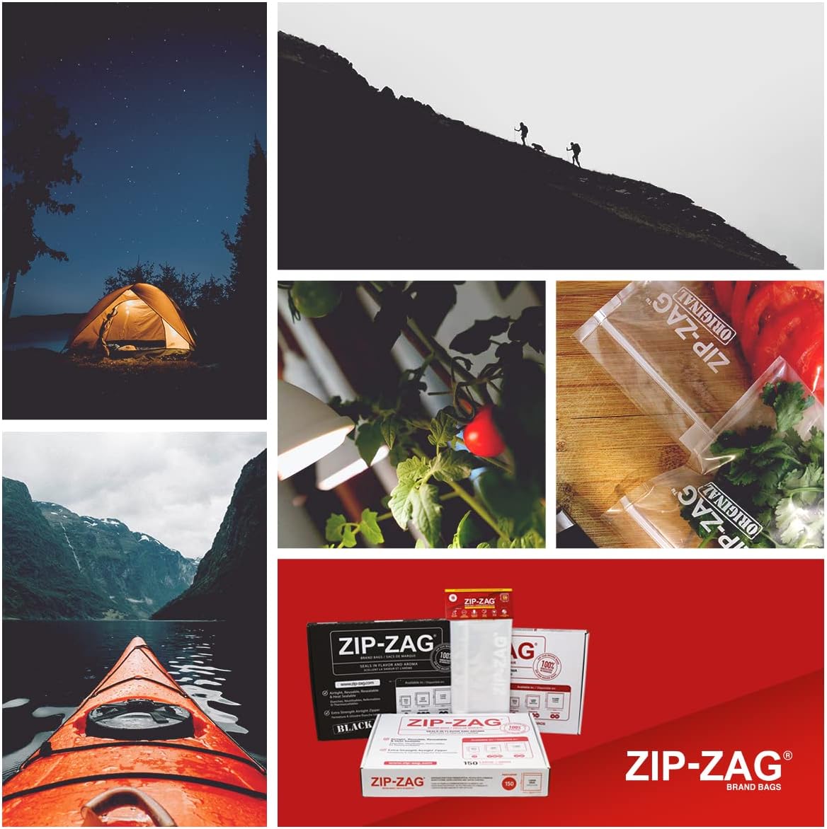 Zip-Zag® Brand Bags: Super Tough, Resealable, Smell Proof Storage Solutions