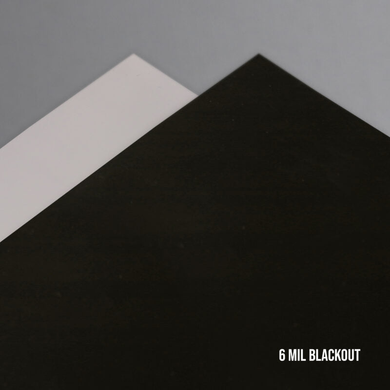Non-Woven Blackout Poly - CUSTOM: 6 Mil
