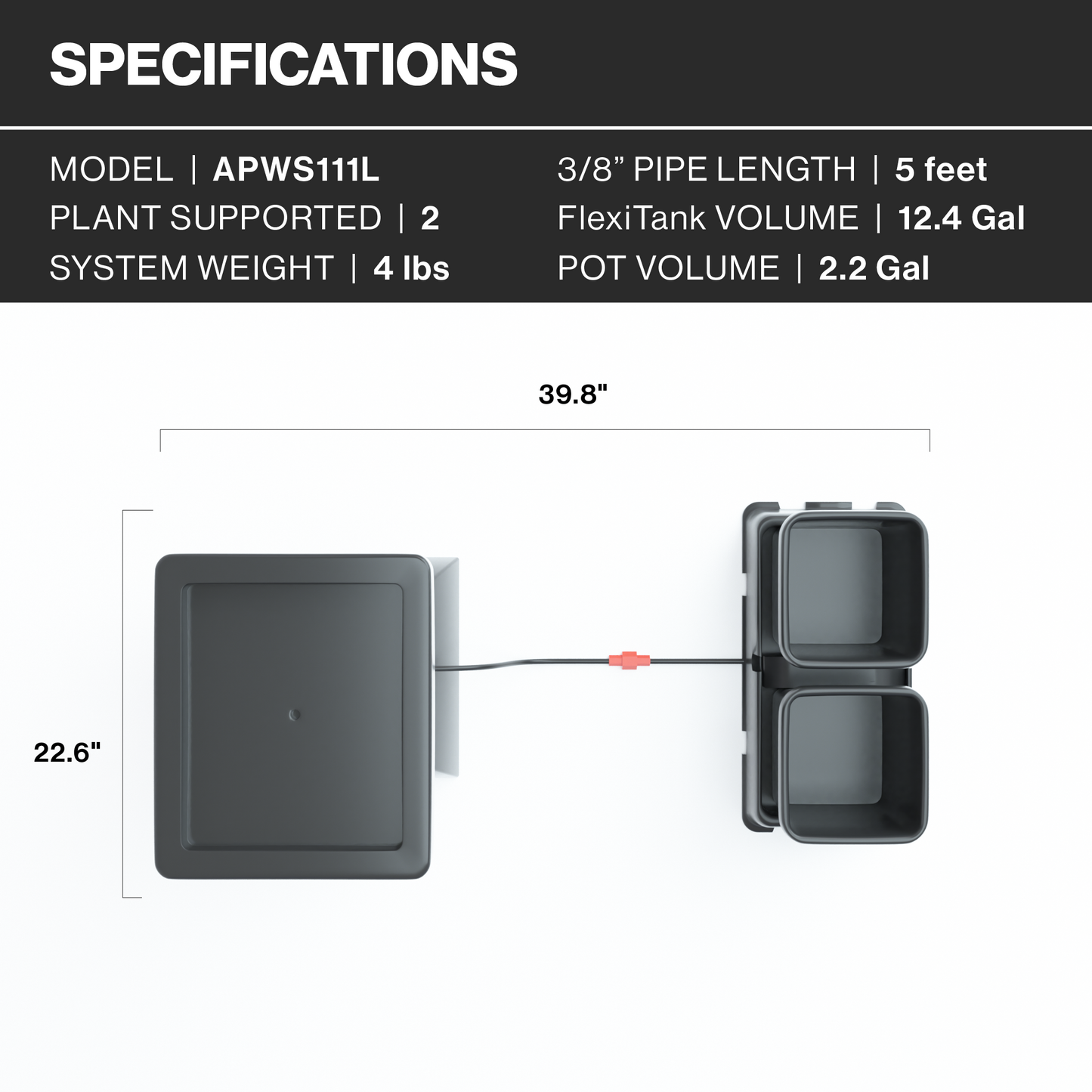 AutoPot Easy2Grow Automatic Plant Watering System: Versatile, Low-Maintenance Irrigation for Gardens, Greenhouses, and Poly-Tunnels